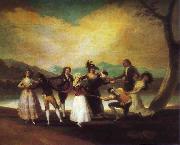 Francisco Jose de Goya Blind Man's Buff oil painting reproduction